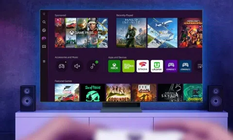 TV thông minh của Samsung sắp chơi được game trên ứng dụng Xbox