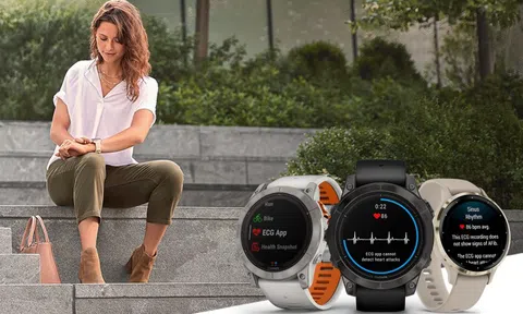 Garmin mở rộng ứng dụng đo điện tâm đồ ECG trên các sản phẩm smartwatch của mình