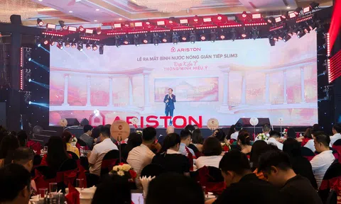 Ariston Slim3: Giải pháp tắm tiện ích và đẳng cấp cho gia đình Việt