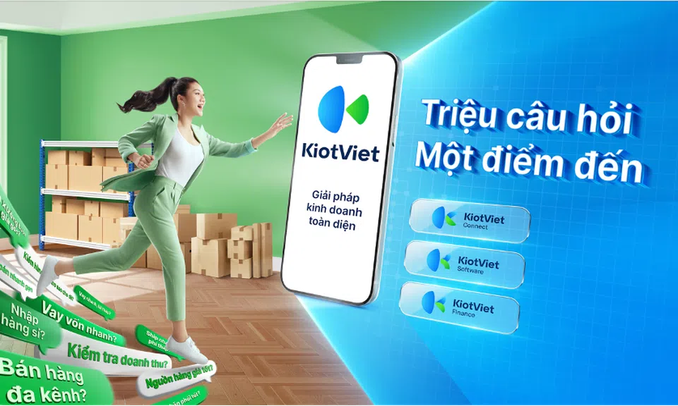 KiotViet - giải pháp kinh doanh toàn diện cho hàng triệu câu hỏi tiểu thương Việt